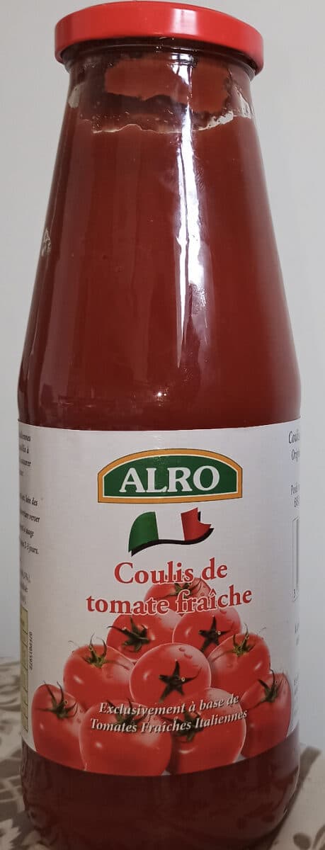 ALRO Coulis de tomates fraîches packshot