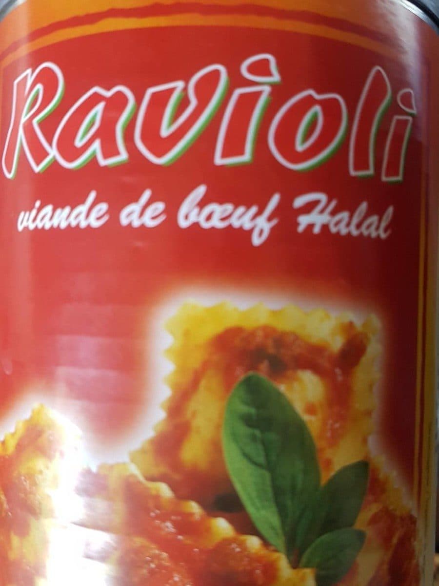 Open Food Facts Ravioli viande boeuf halal packshot
