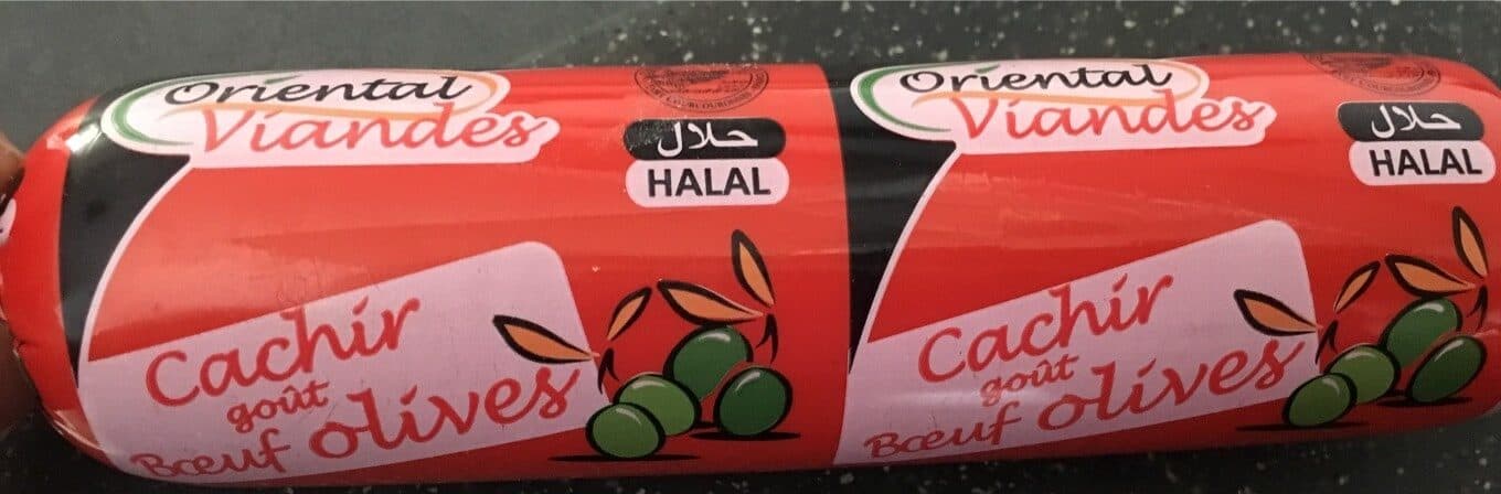 Oriental Viandes Cachir gout boeuf/olives packshot