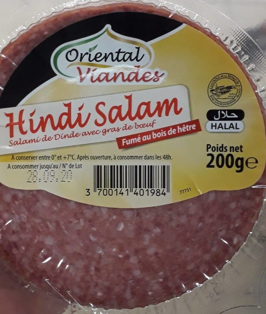 Oriental Viandes Hindi Salam packshot