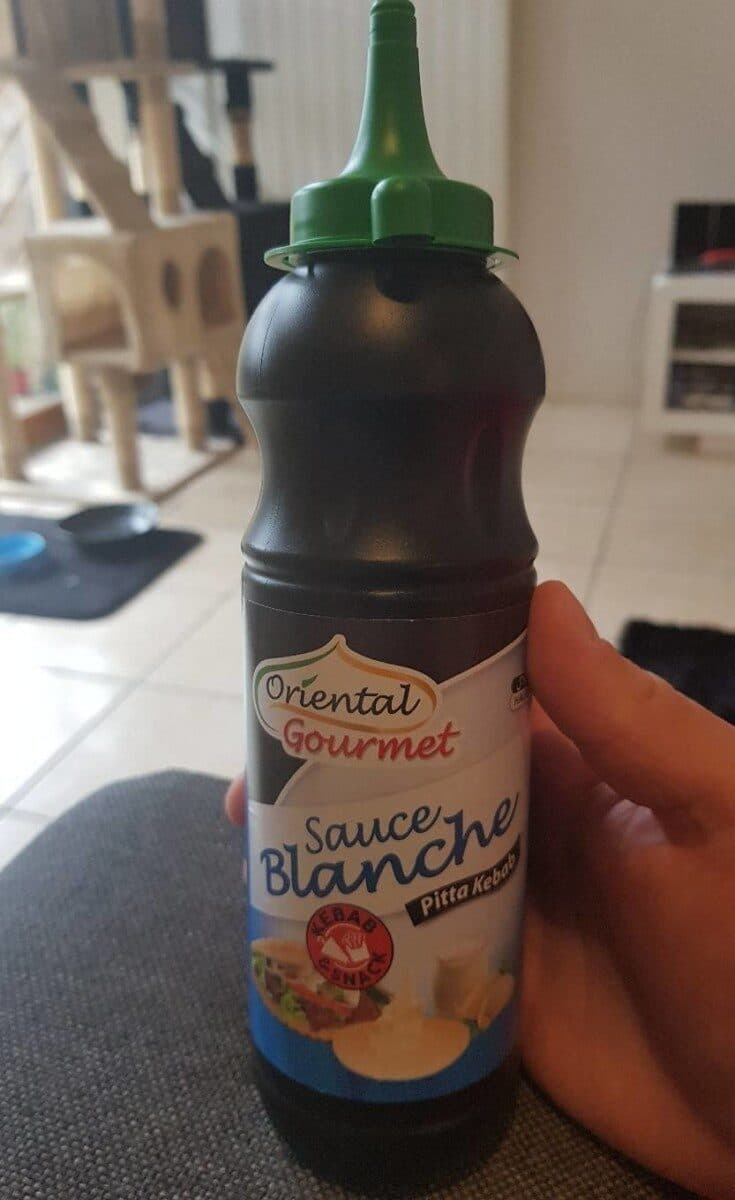 Open Food Facts Sauce Blanche Pitta Kebab packshot