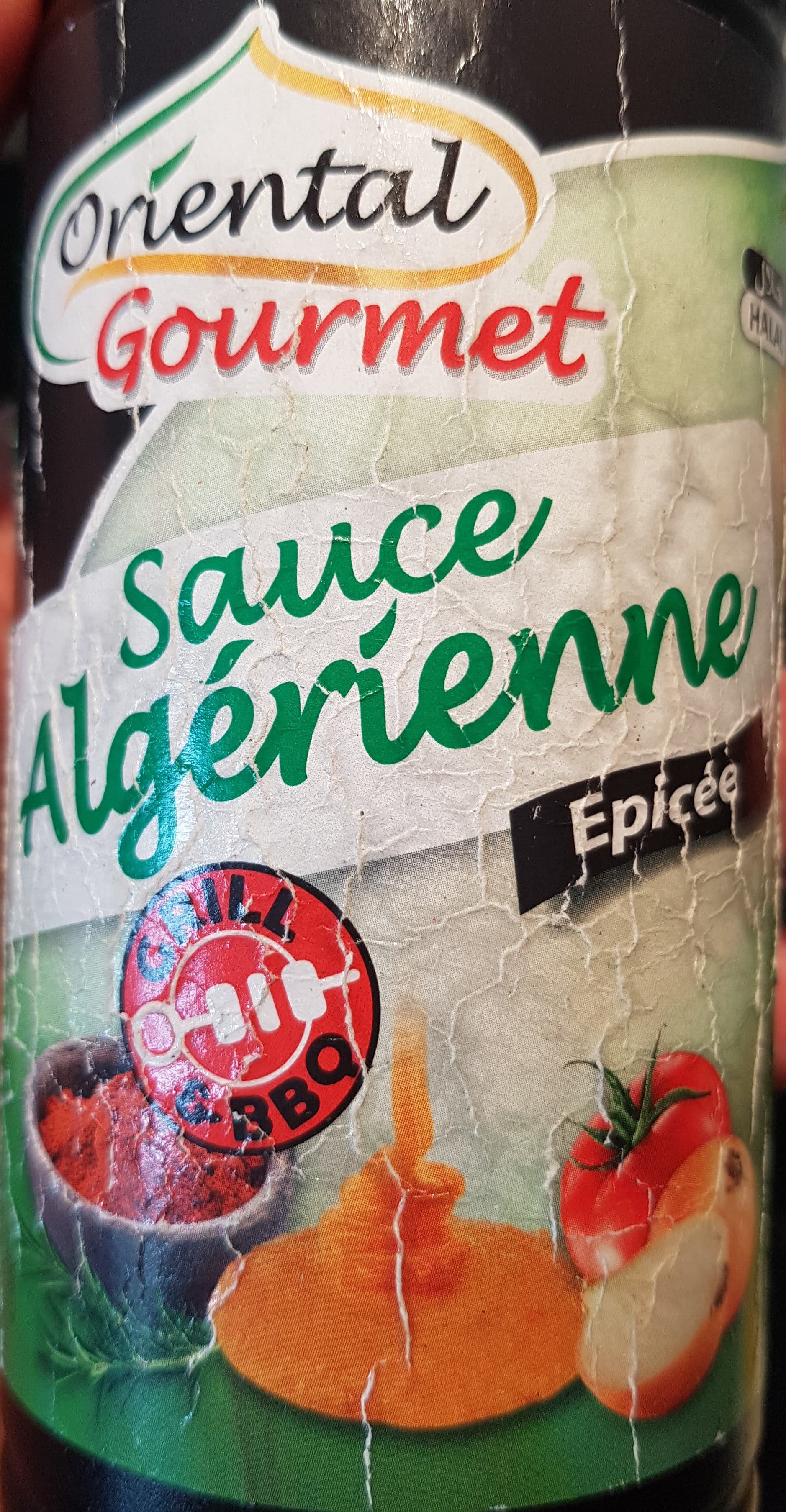 ORIENTAL GOURMET Sauce Algérienne Epicée packshot