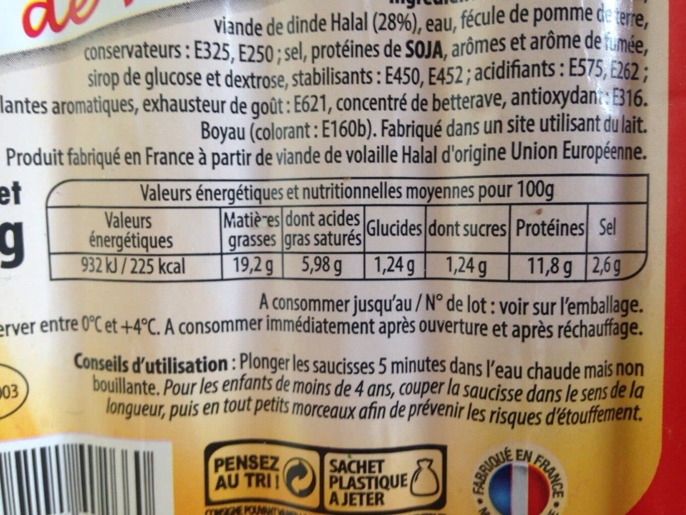 Oriental Viandes Maxi Knacks Volaille packshot
