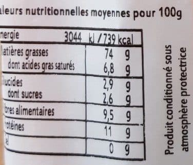 La Maison des Bistrots Noix de pécan packshot