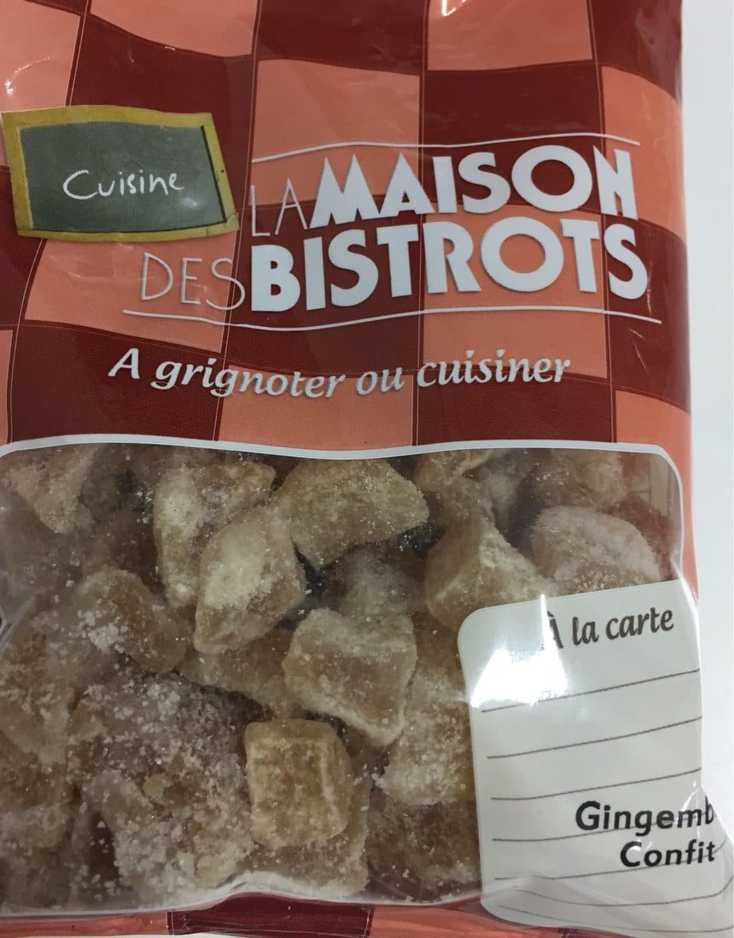 La Maison Des Bistrots Gingembre confit packshot