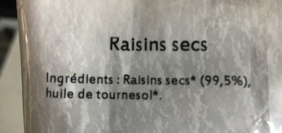 Open Food Facts Les fruits secs packshot