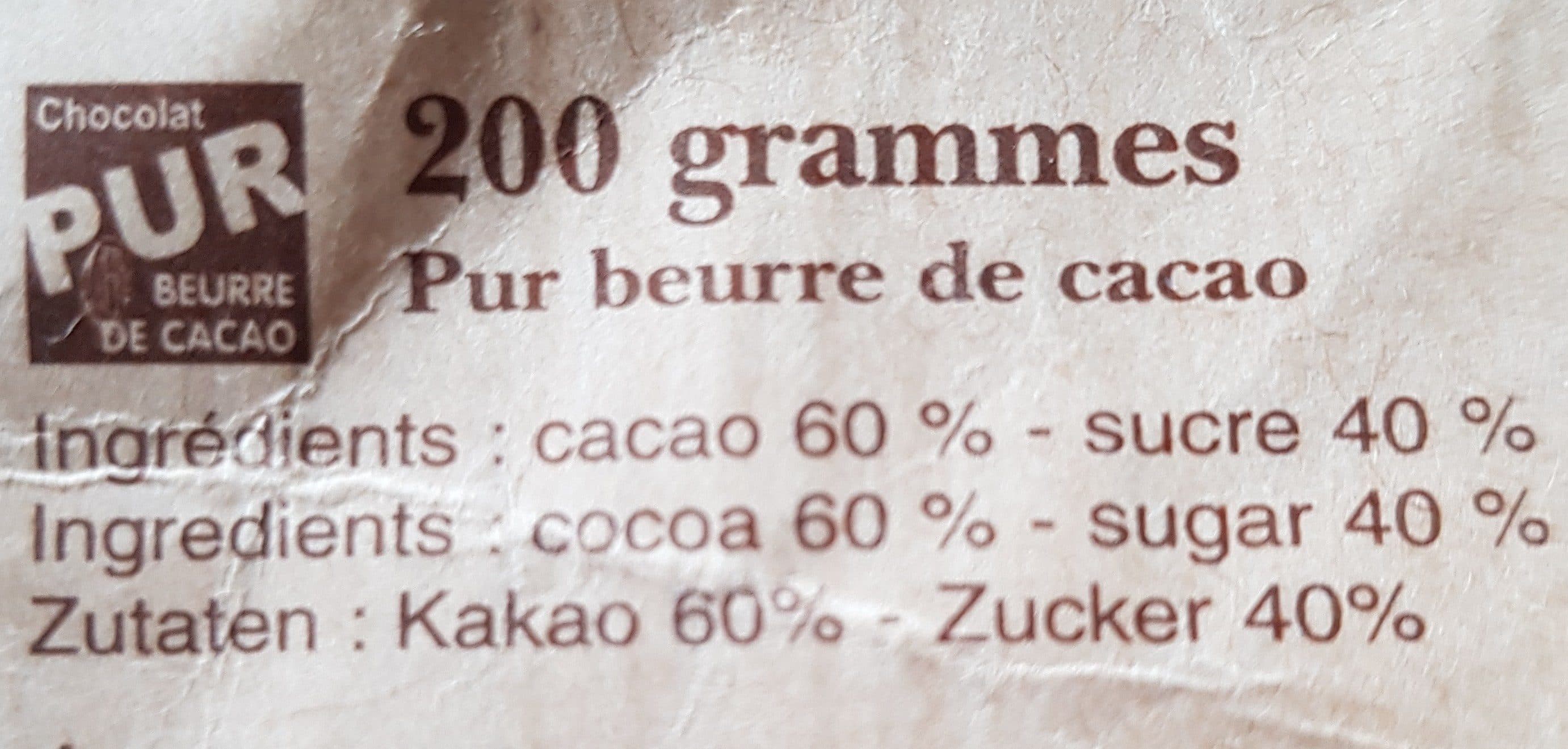 Bonnat Pur Beurre De Cacao packshot