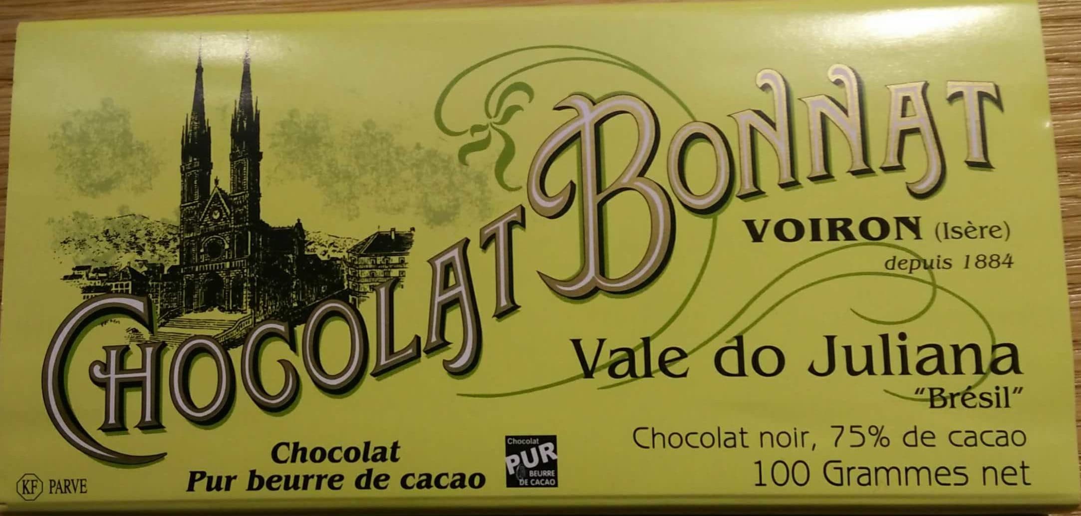 Chocolat Bonnat Vale do Juliana packshot