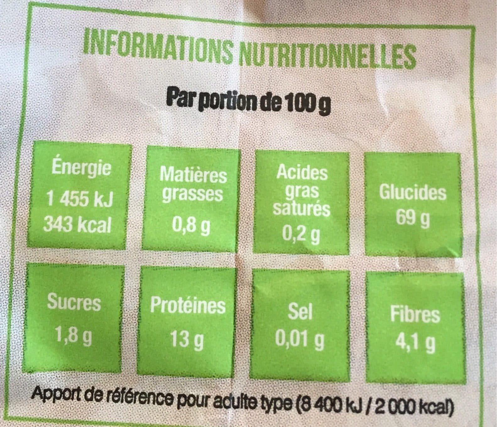 Belle Sélection Belle Selection, Farine de ble type 65 BIO packshot