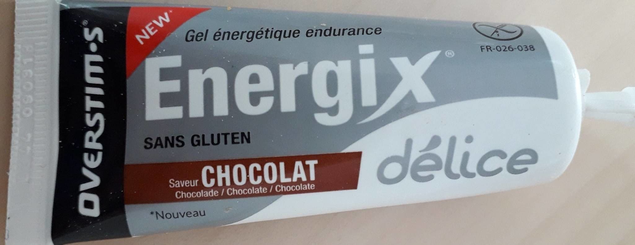 Open Food Facts Gel energix packshot