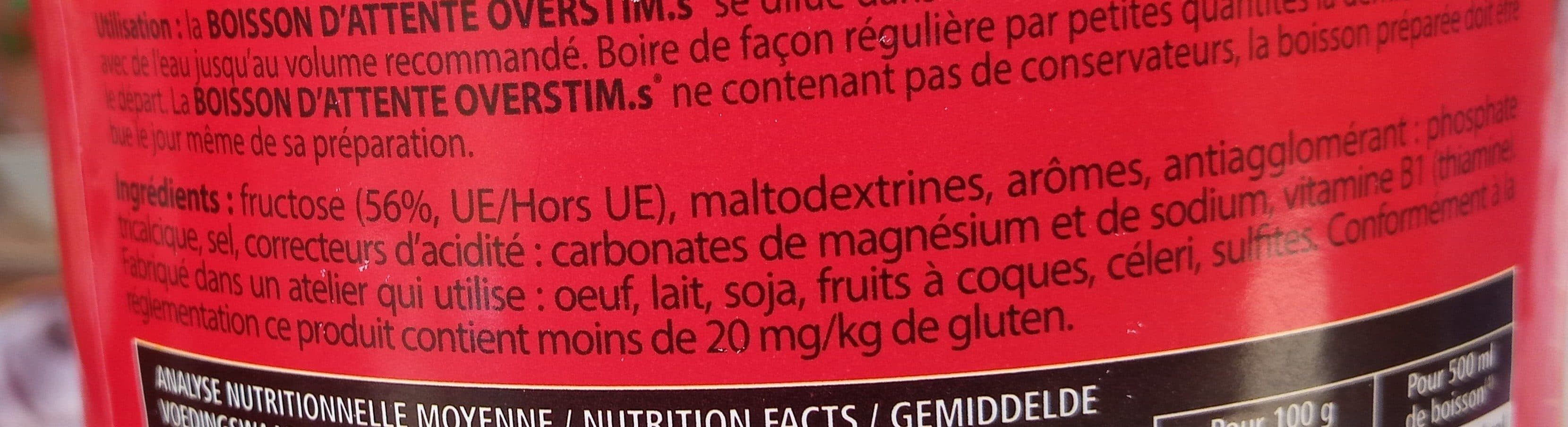 Open Food Facts Boisson d attente packshot