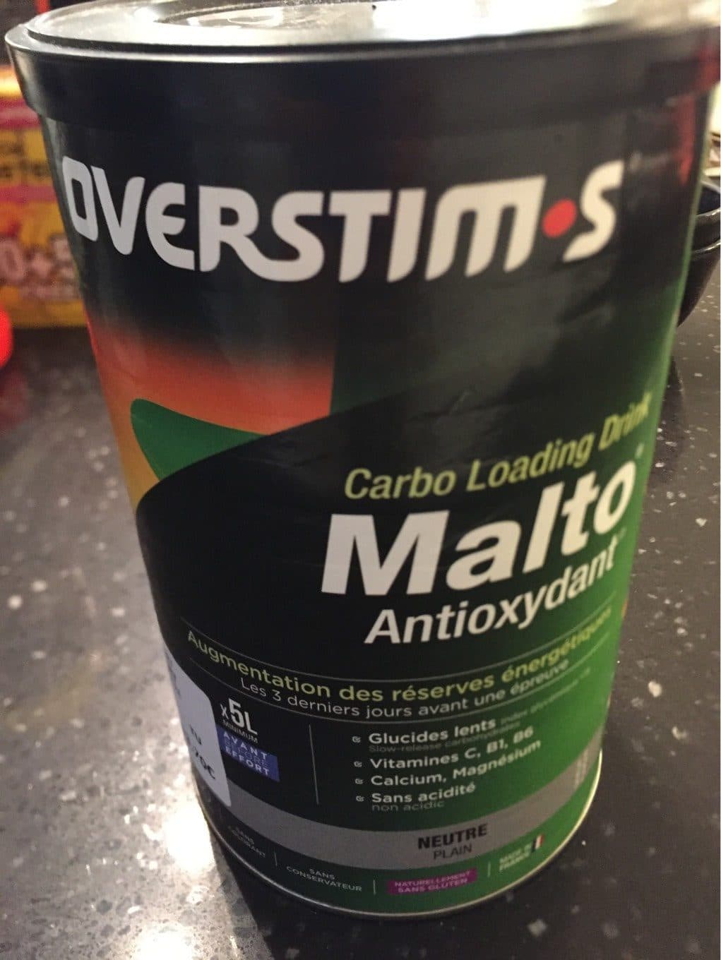 Overstims Malto Antioxydant - Saveur Neutre 500G - Overstims packshot
