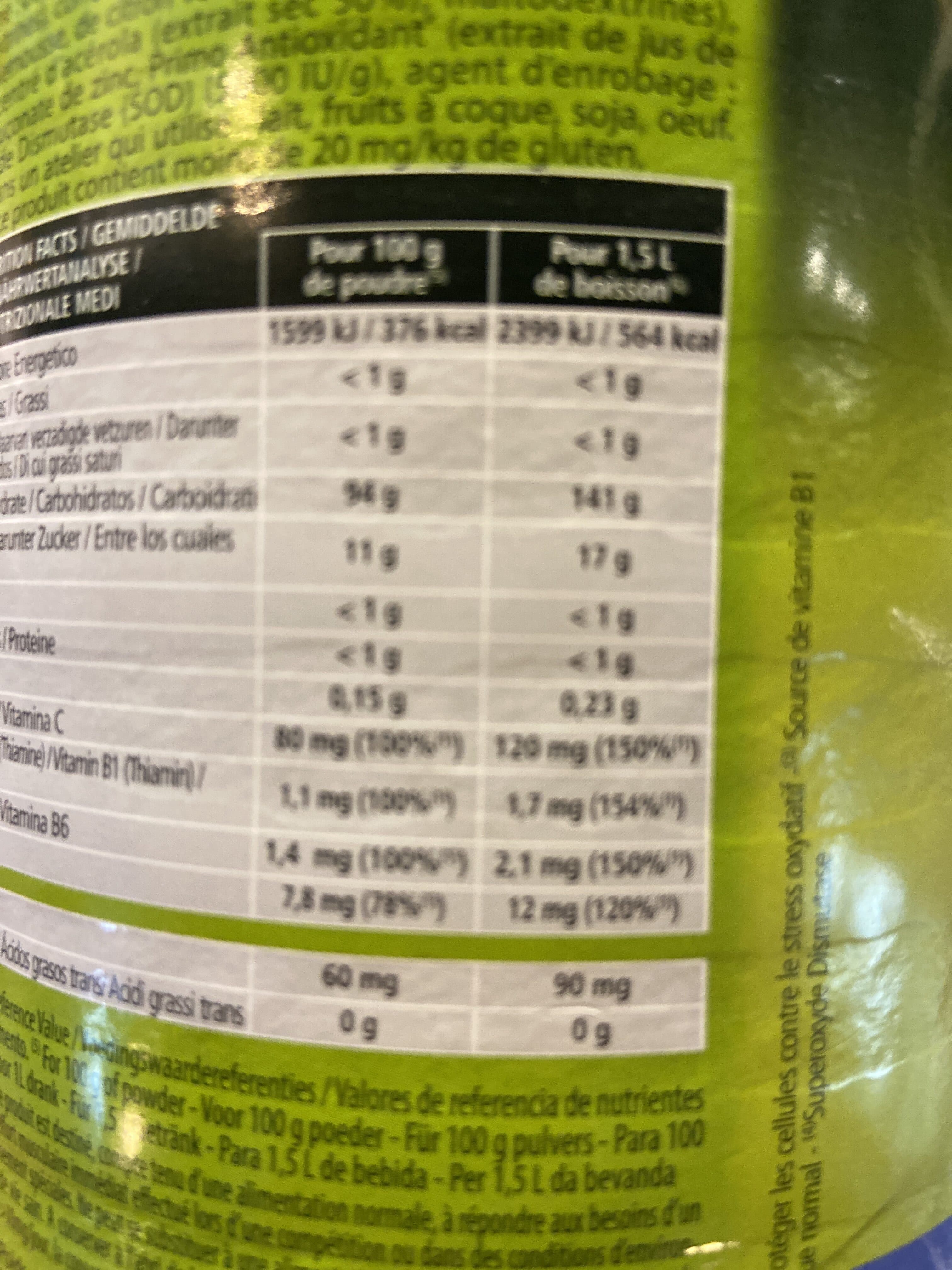 Overstim Malto Antioxydant Coctail Agrumes 500G packshot