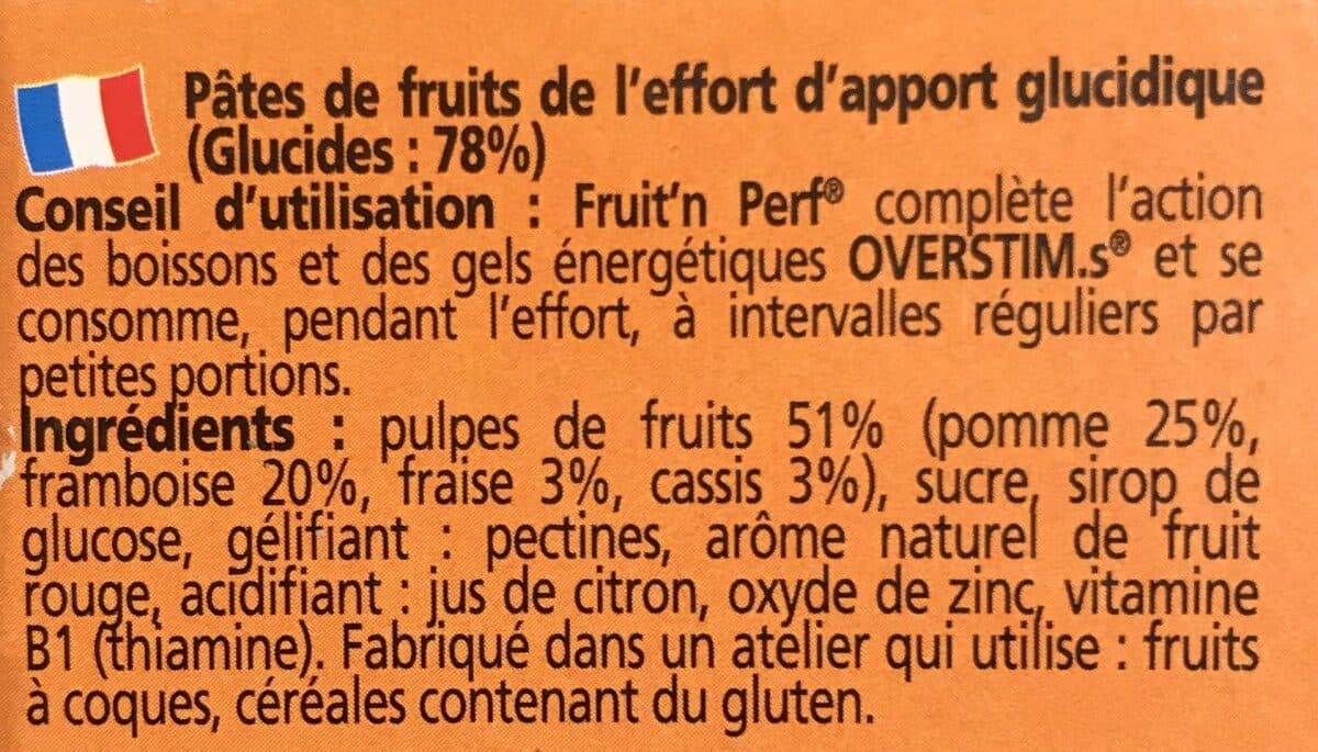 Open Food Facts Barre fruitée packshot