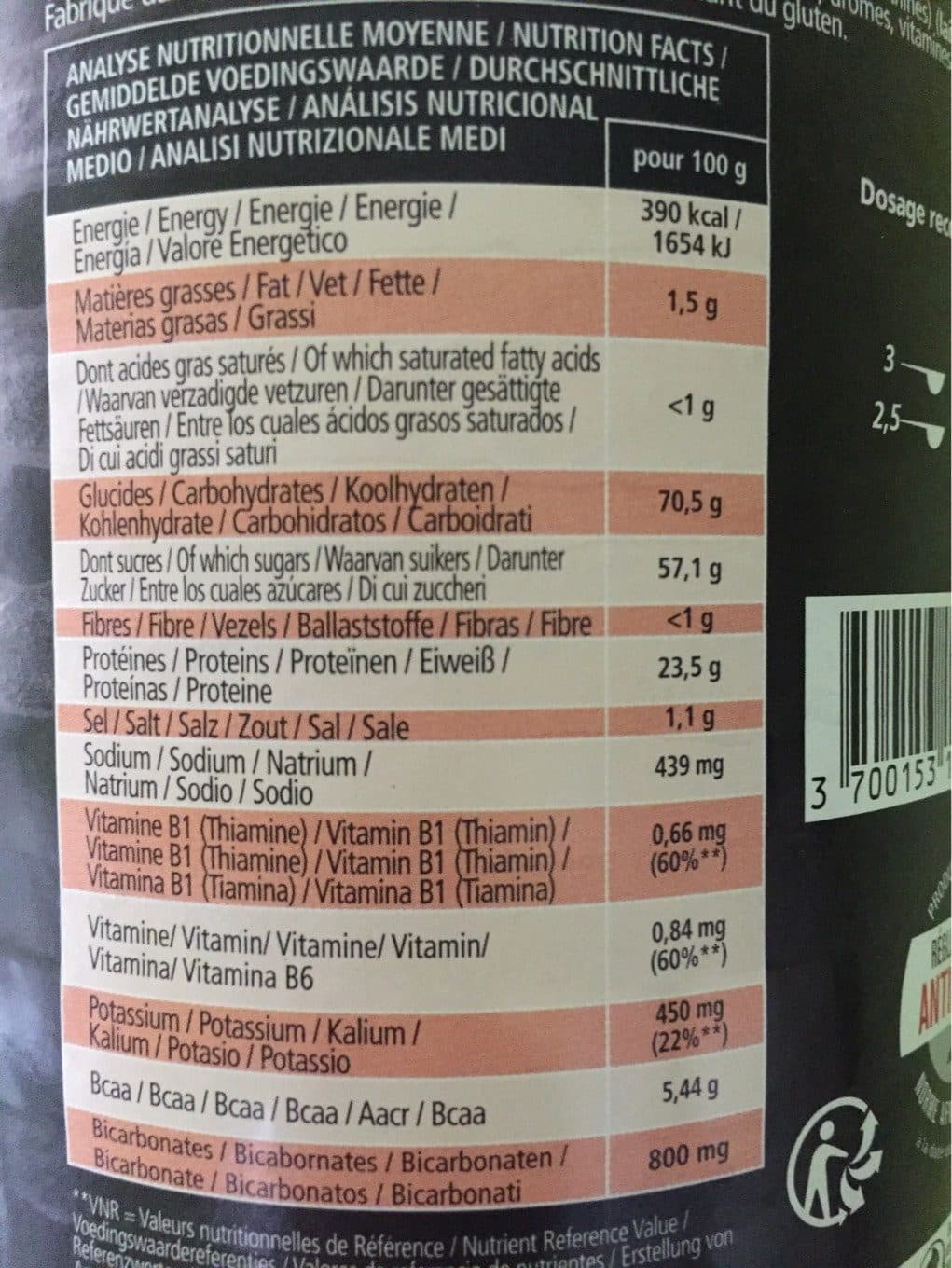 Overstim S Boisson de recuperation packshot