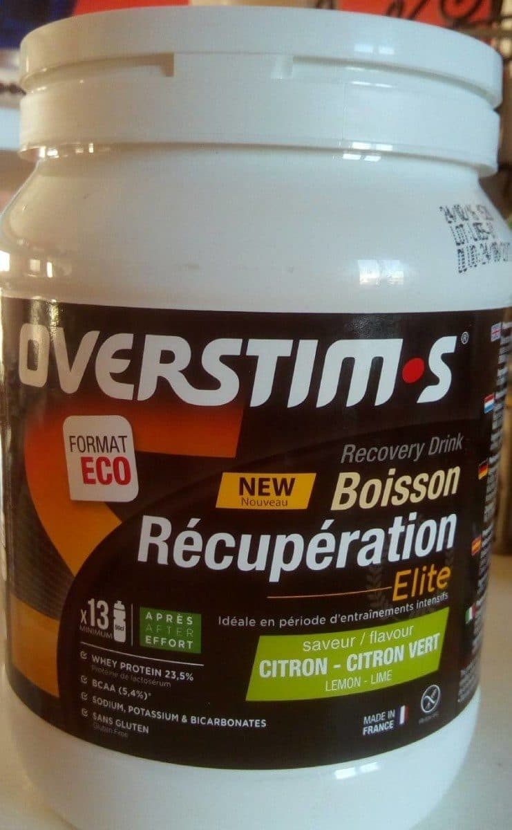 Overstim S boisson récupération élite packshot