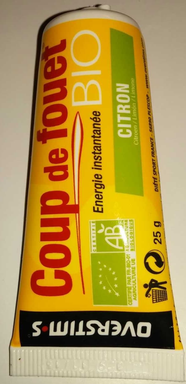 Overstims Coup de fouet bio citron packshot