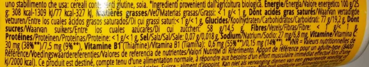 Overstims Coup de fouet bio citron packshot