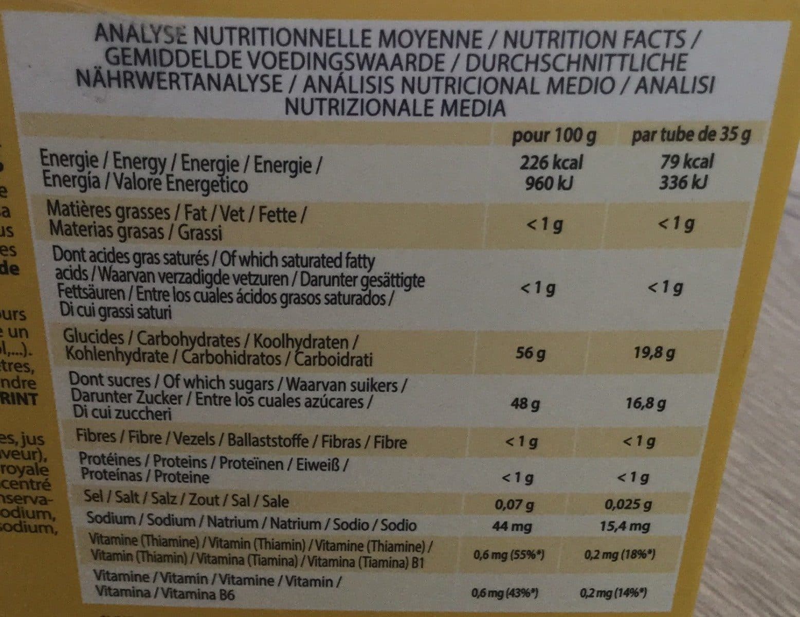 Open Food Facts Gel liquide packshot
