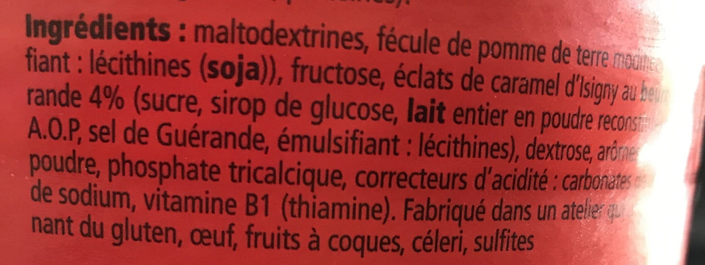 Overstim S Spordej' saveur Caramel au beurre salé packshot