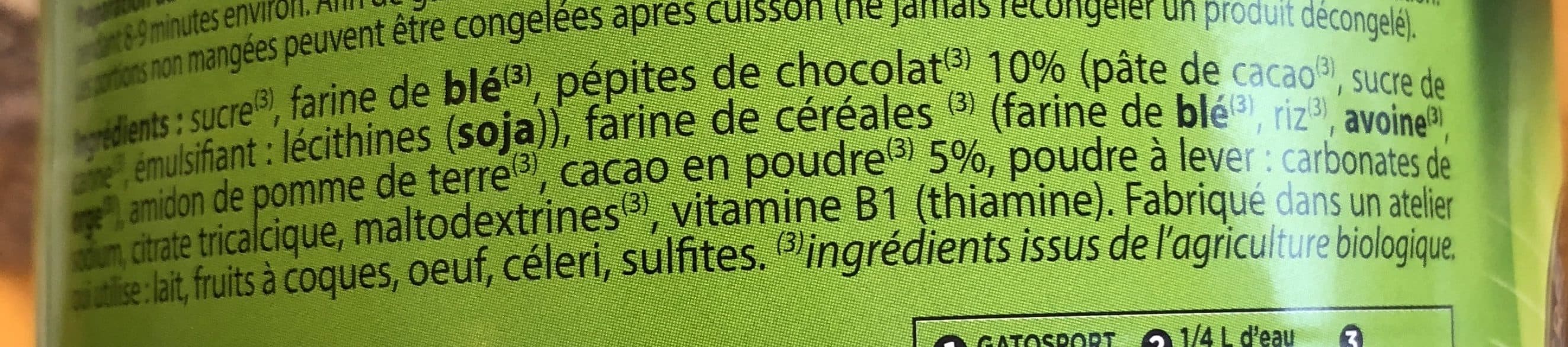 Overstims Gatosport Bio - Saveur Chocolat 400G - Overstims packshot