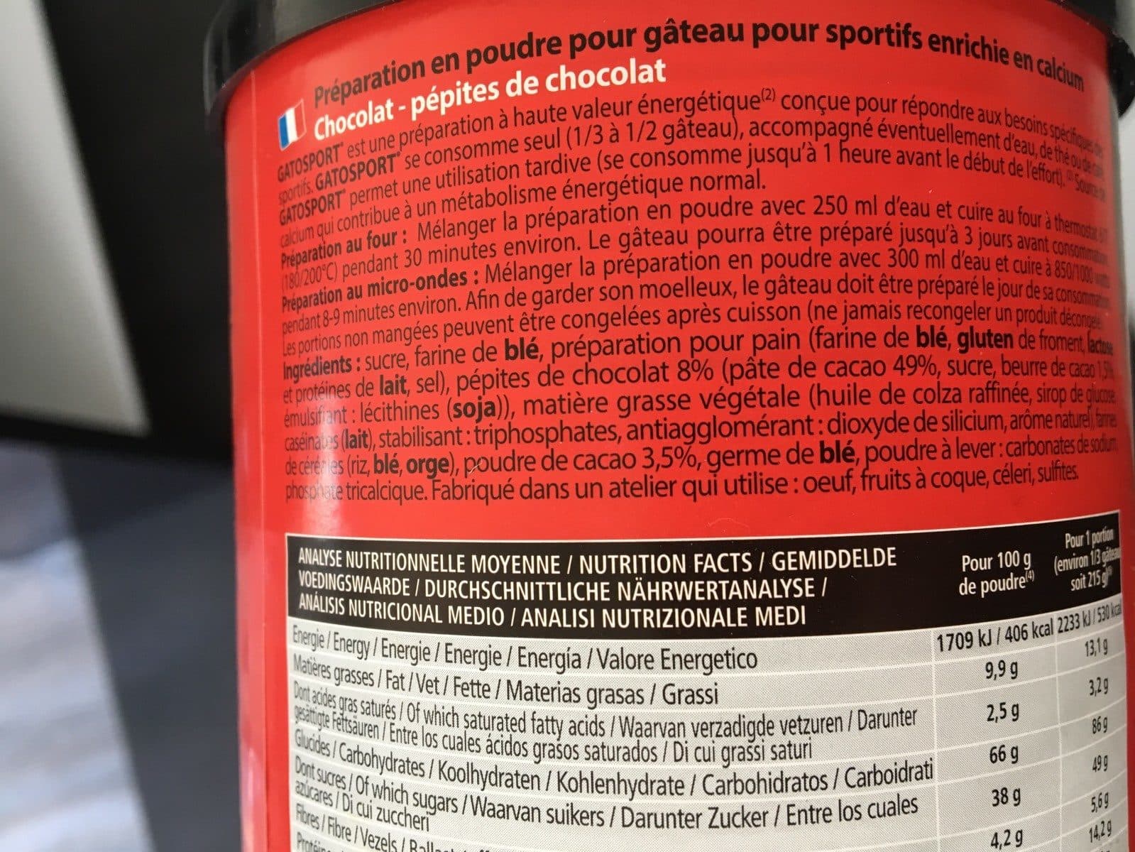 Overstims Gatosport Overstim's - chocolat packshot