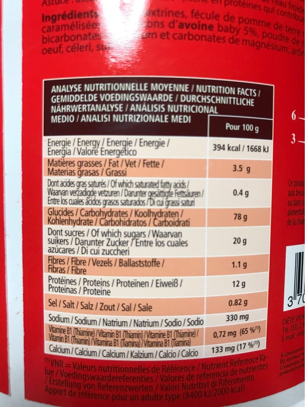Overstim.s Spordej Muesli packshot