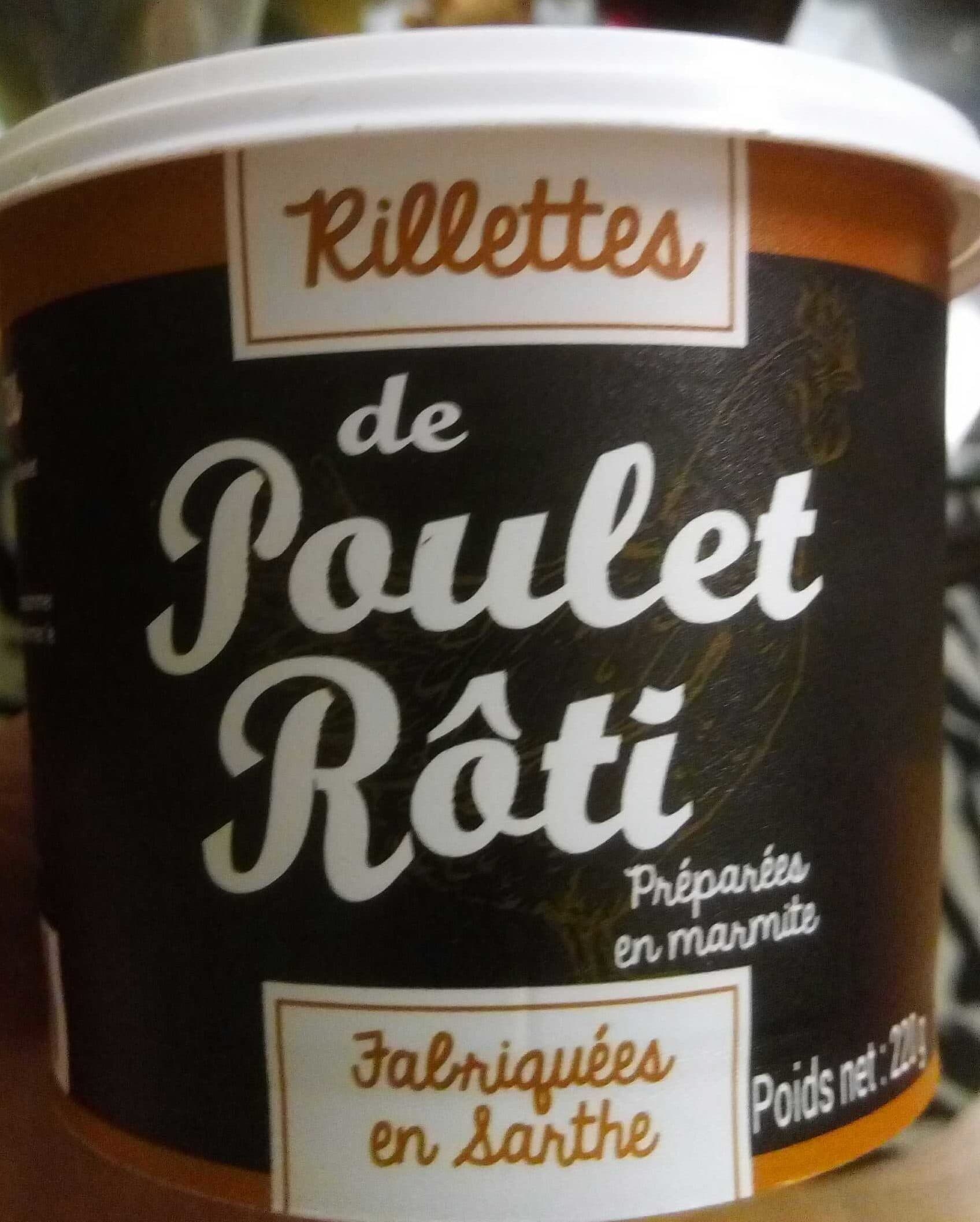 Prestige de la Sarthe Rillettes de poulet rôti packshot