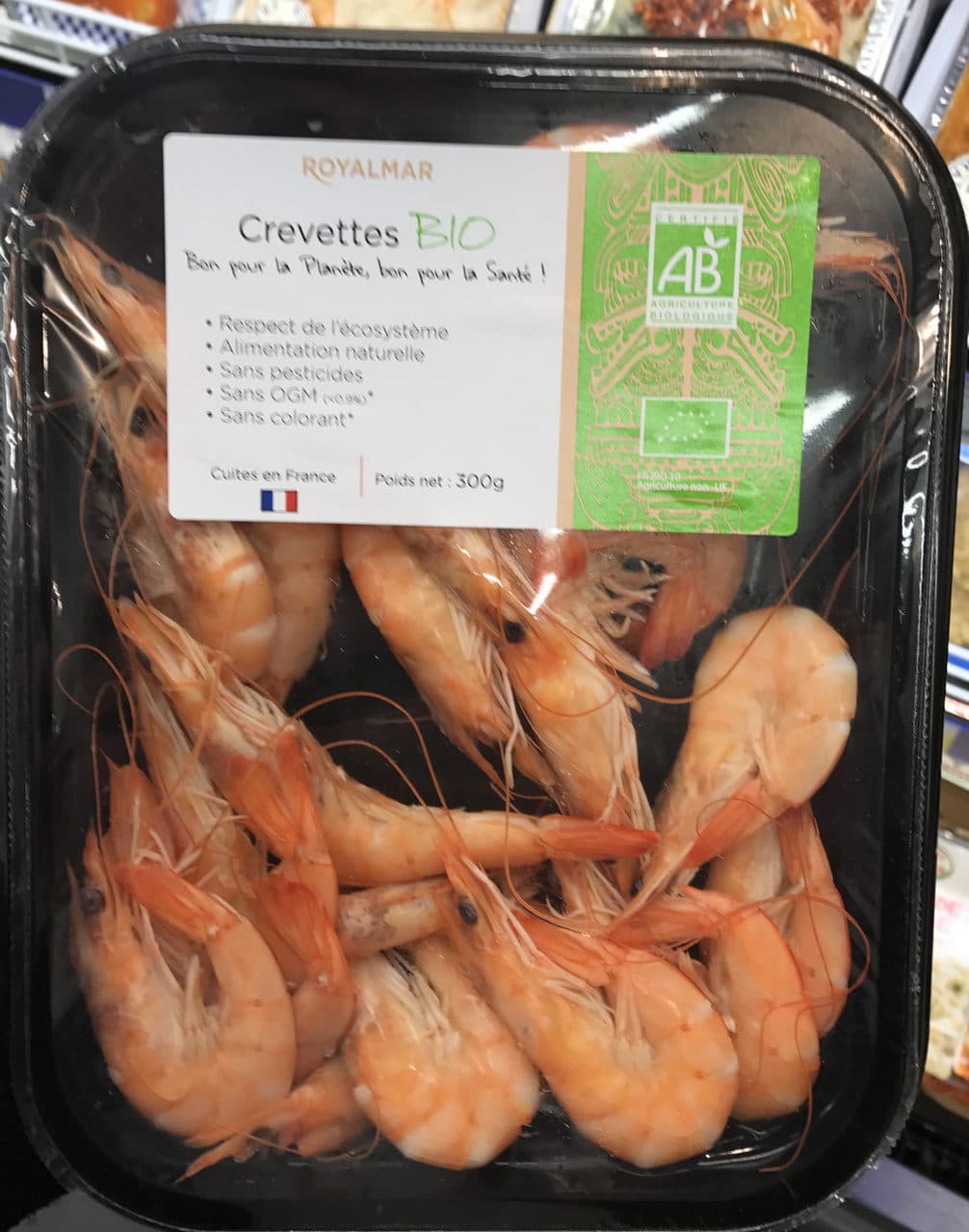 Royalmar Crevettes bio packshot