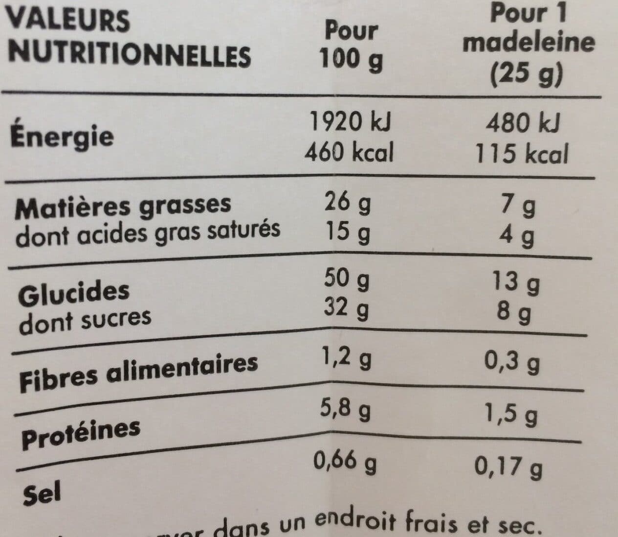 Maison Colibri Madeleine Framboise packshot