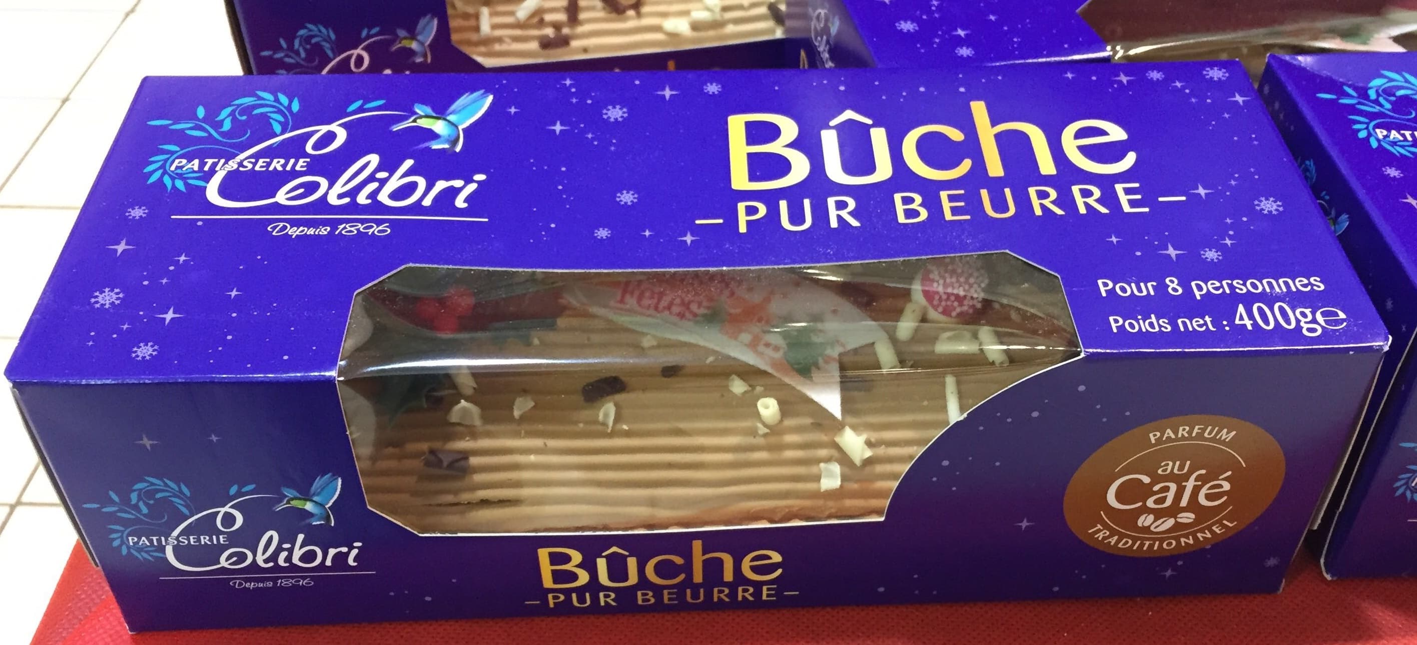 Colibri Bûche pâtissière au beurre packshot