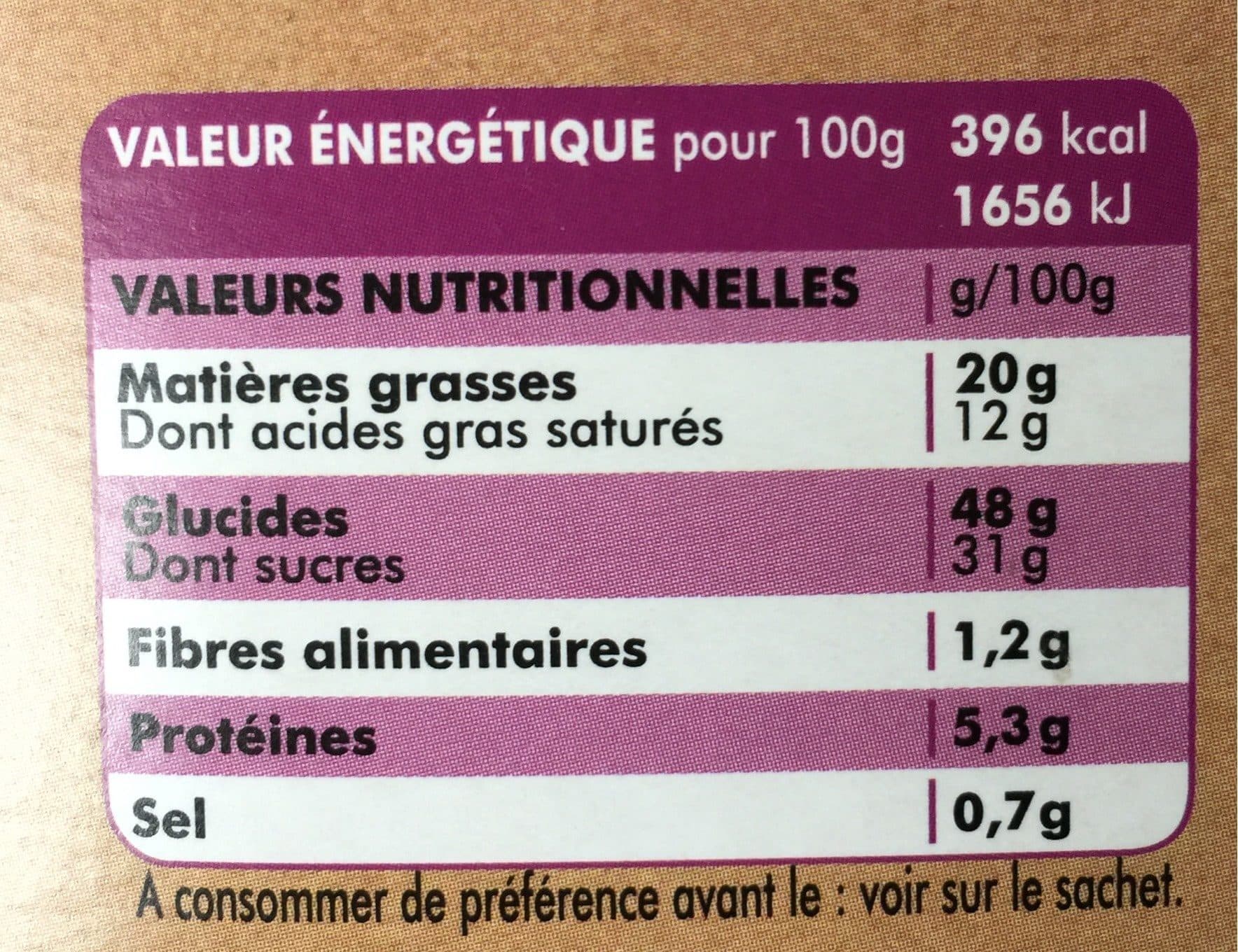 COLIBRI Pâtisseries Colibri cake raisins macérés au Cognac packshot