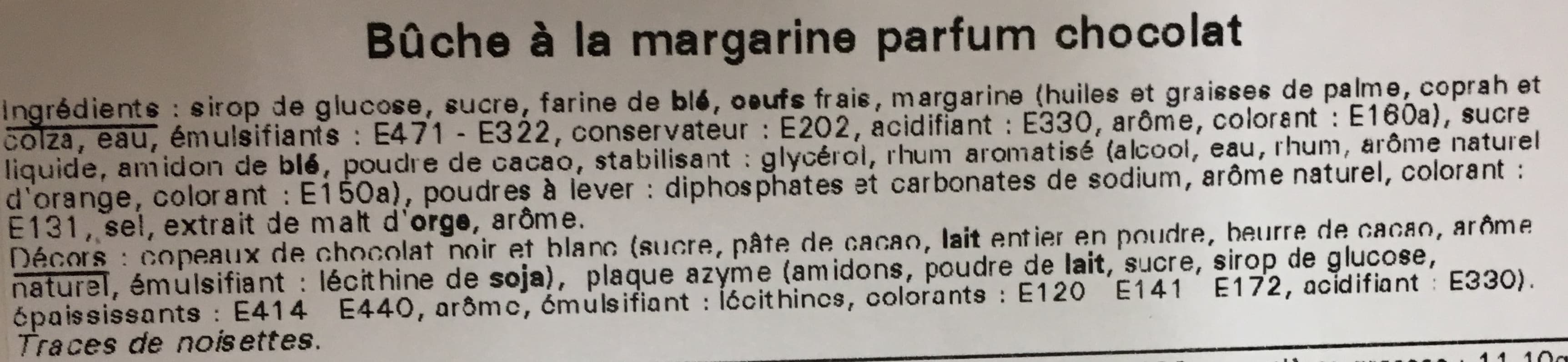 Sans marque Bûche Pâtissière parfum Chocolat packshot