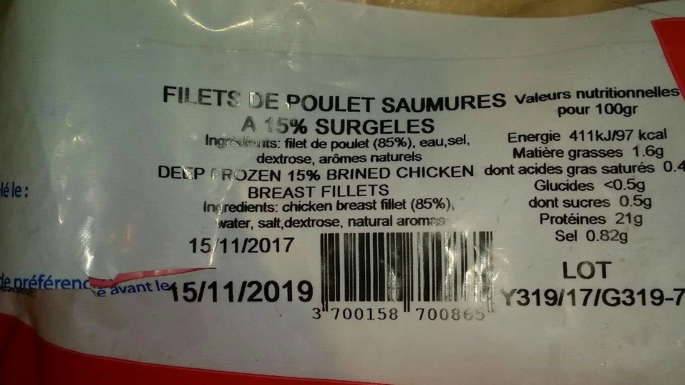 Farmstead Filets De Poulet En Sachet Keranna, packshot