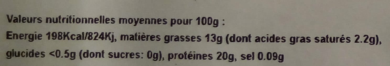 Mericq Pavé de Saumon de Norvège packshot