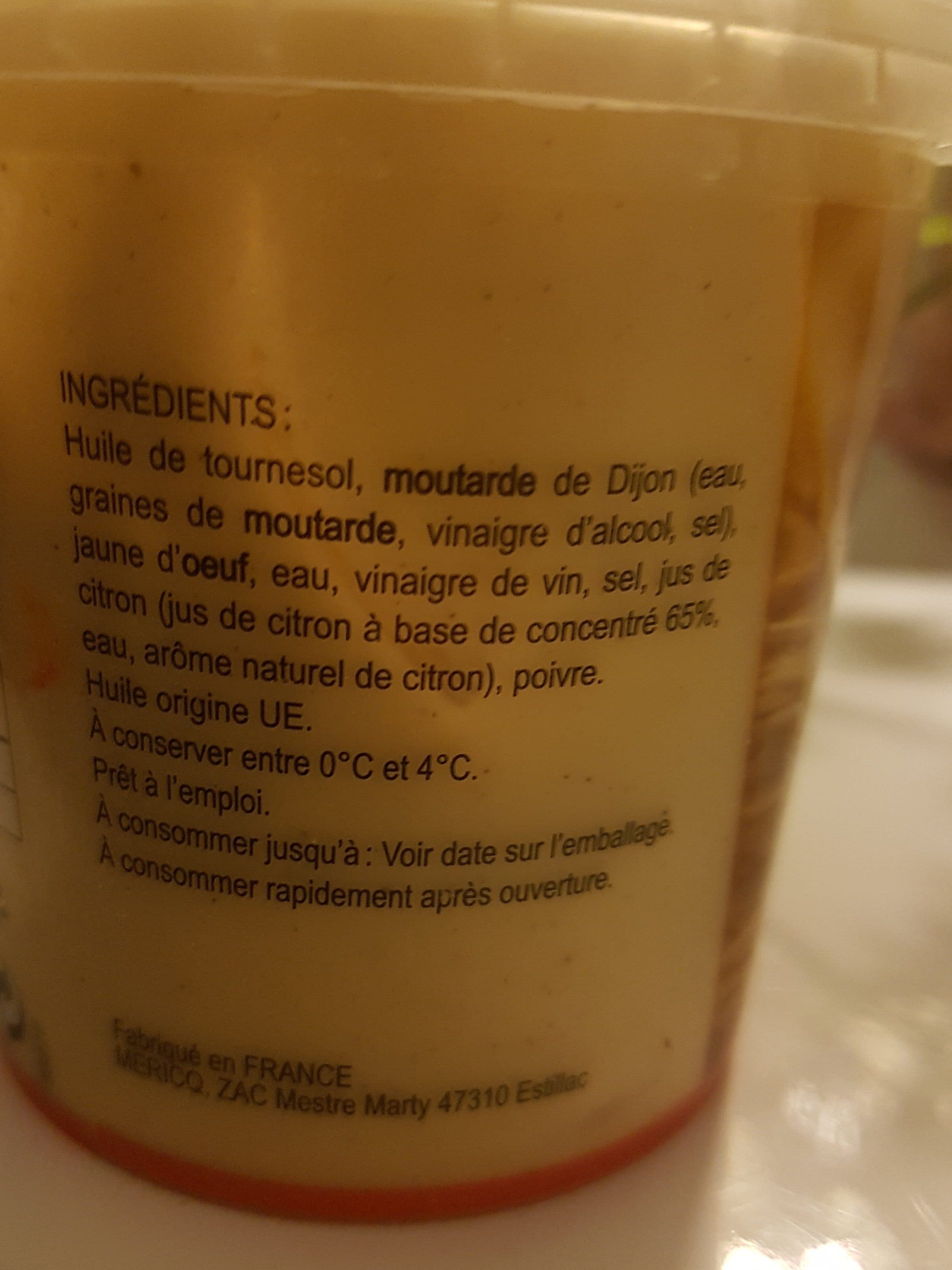 Mericq Mayonnaise packshot