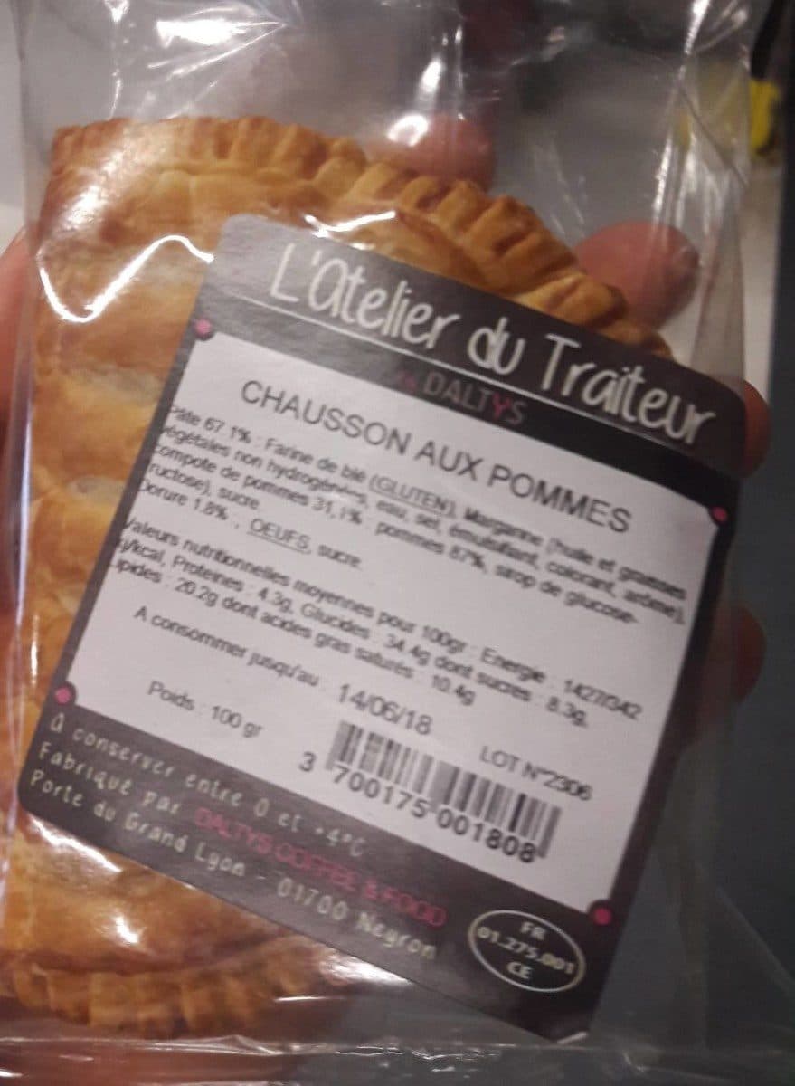 Open Food Facts Chausson aux pommes packshot