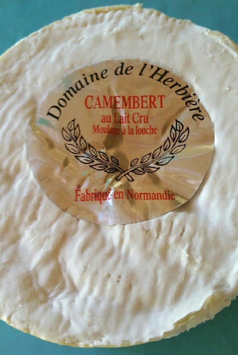 Open Food Facts Camembert au lait cru packshot