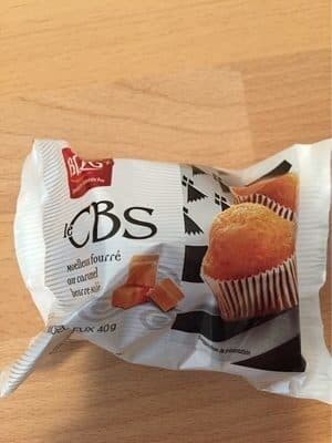 BDG+ Le CBS - Moelleux fourré au caramel et beurre salé packshot