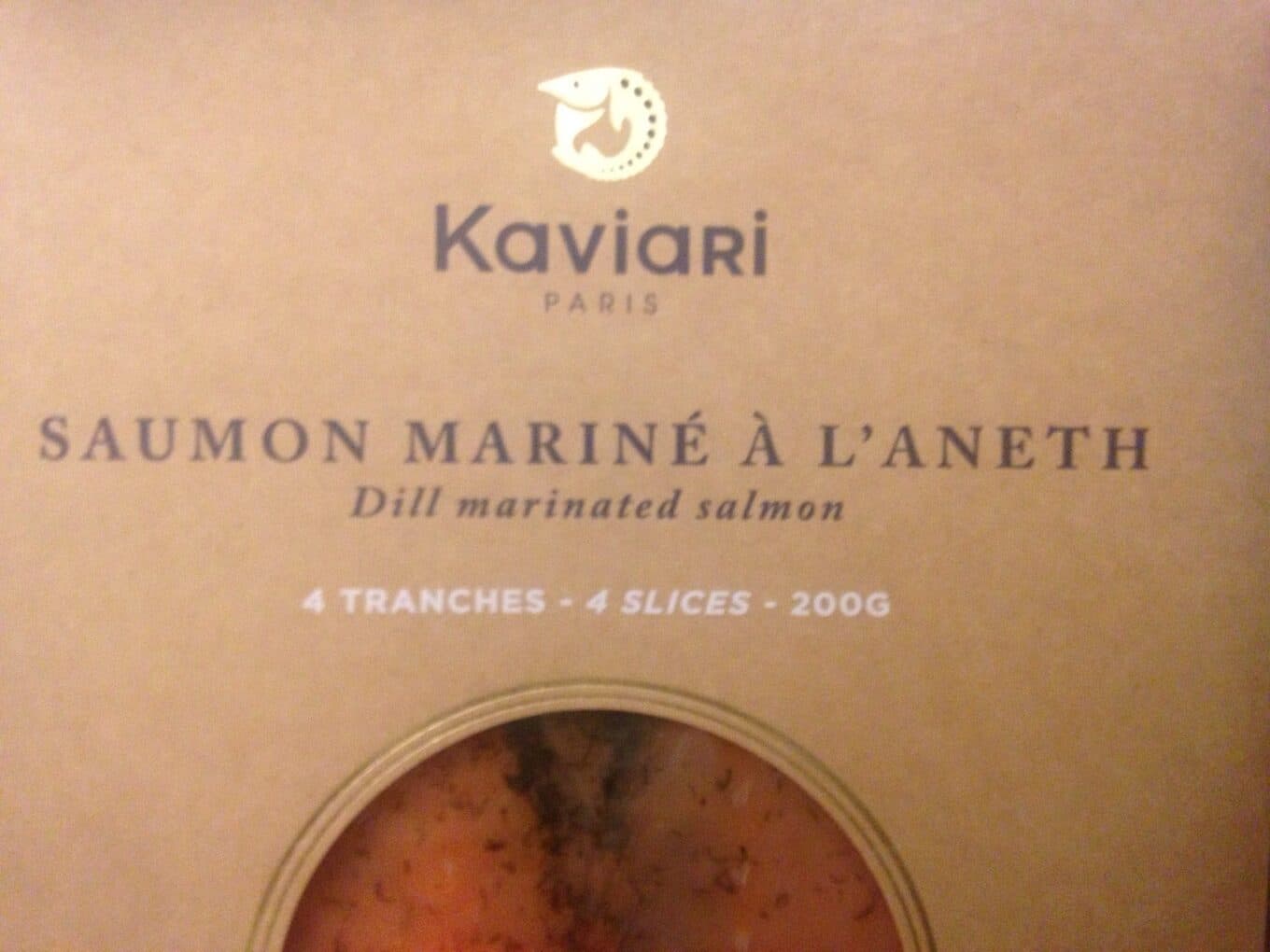 Kaviari Saumon mariné à l'aneth packshot