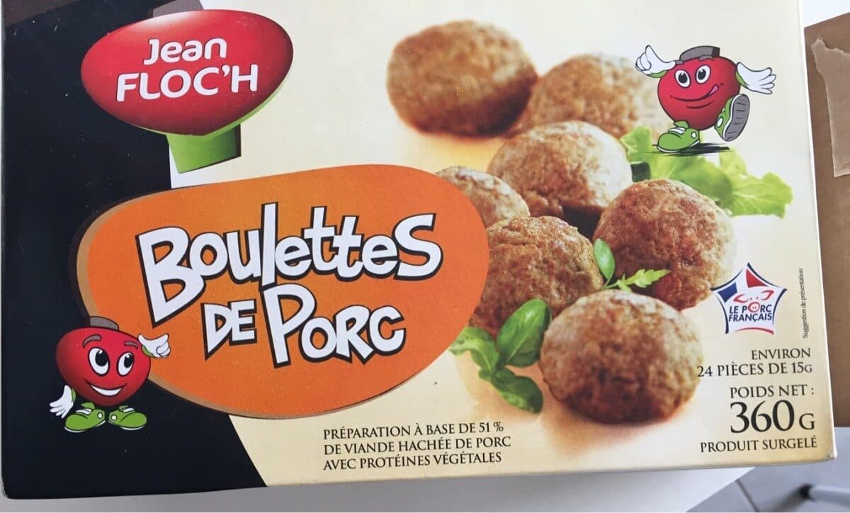 Jean Floc’h Boulettes de porc packshot