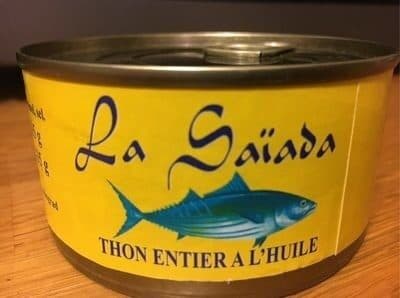 La Saïada Thon entier a l’huile packshot