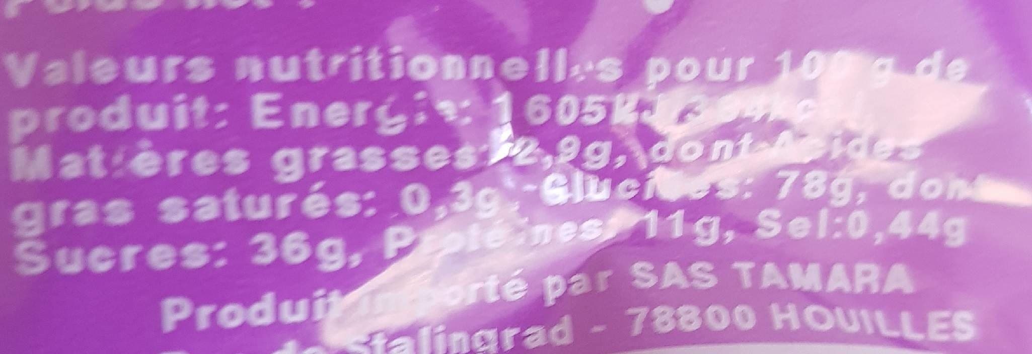 Fruidelys Pois chiche sucre packshot