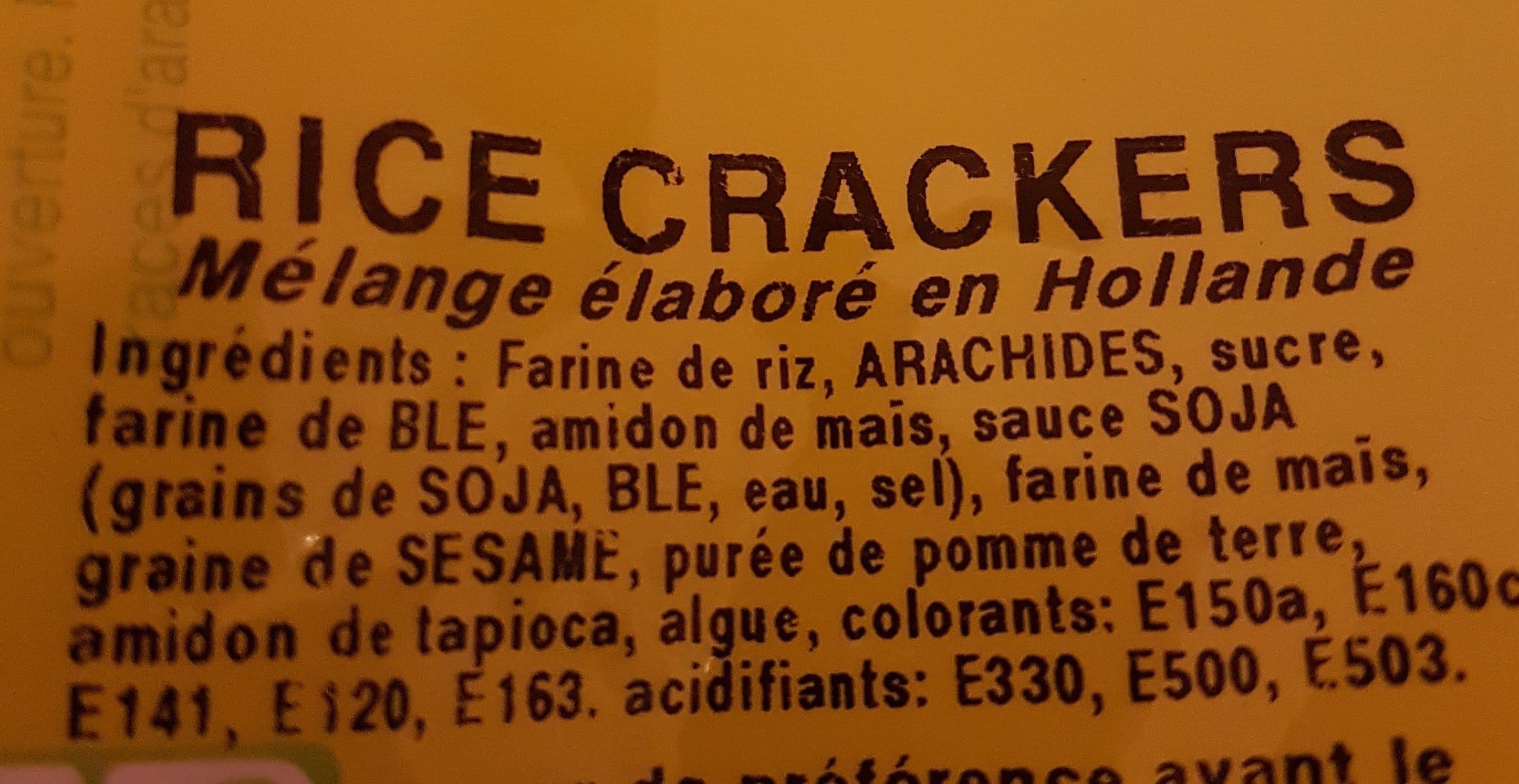 Fruidelys Rice crackers packshot