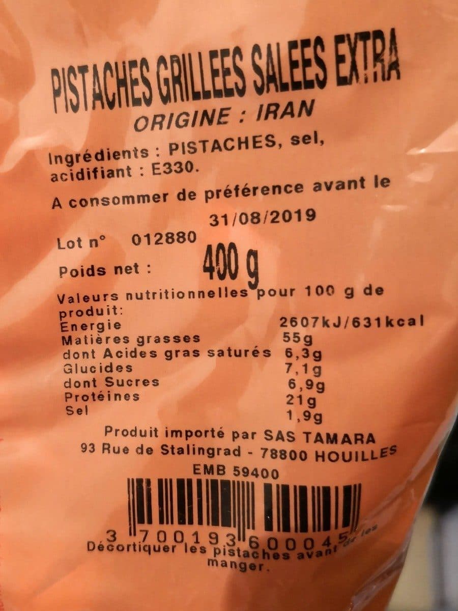 Fruidyllic Pistache grillees packshot