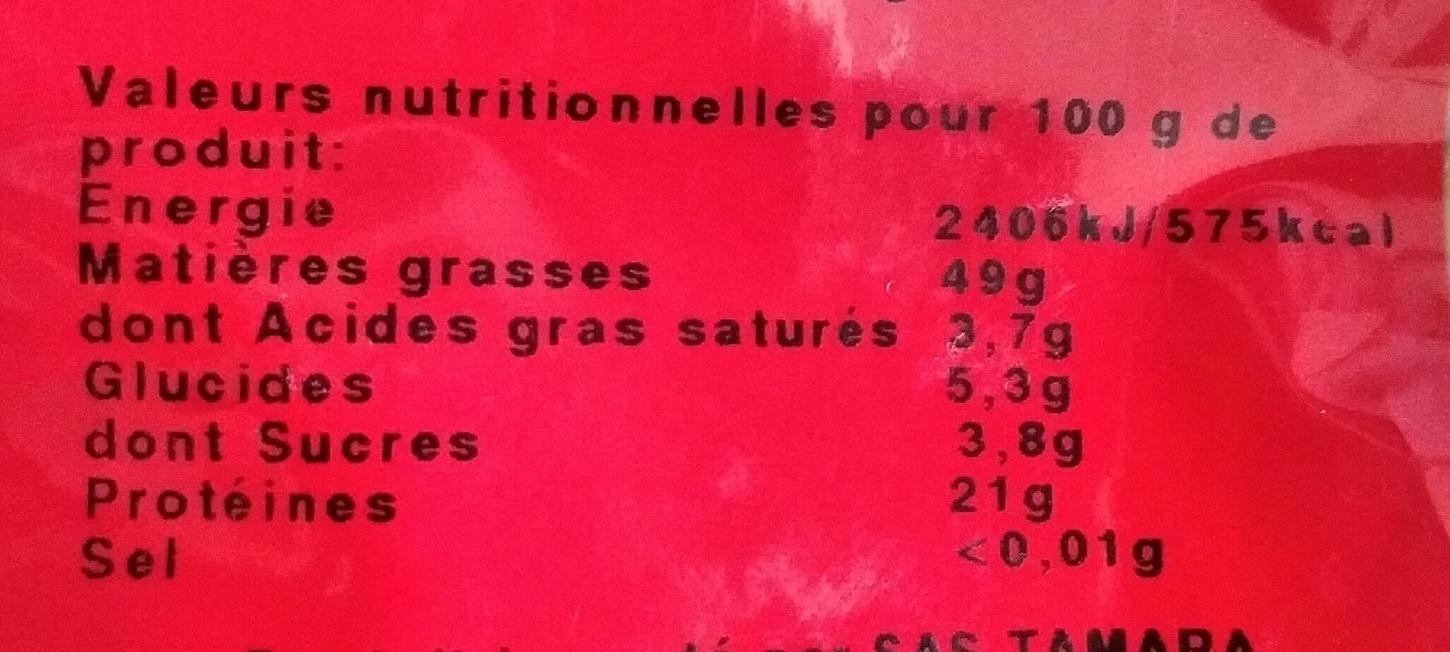 Open Food Facts Amandes blanches packshot