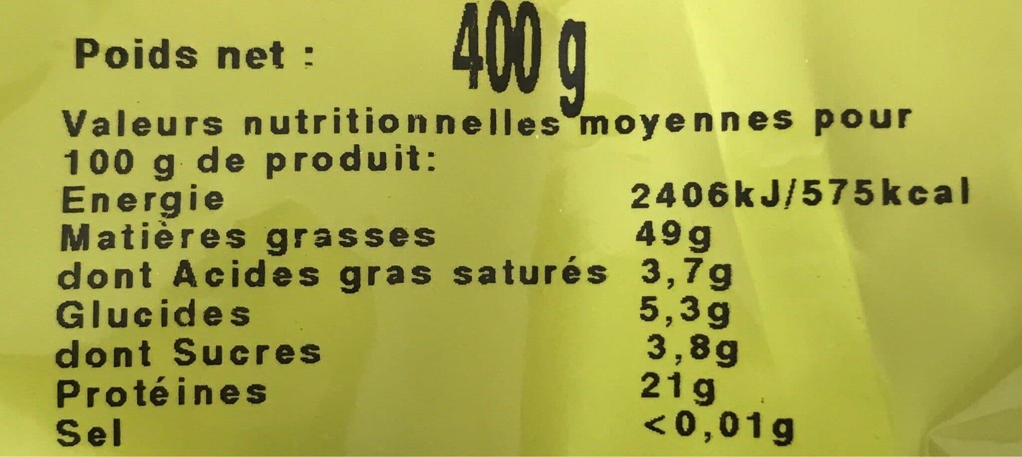 FRUIDYLLIC Amandes Blanches packshot