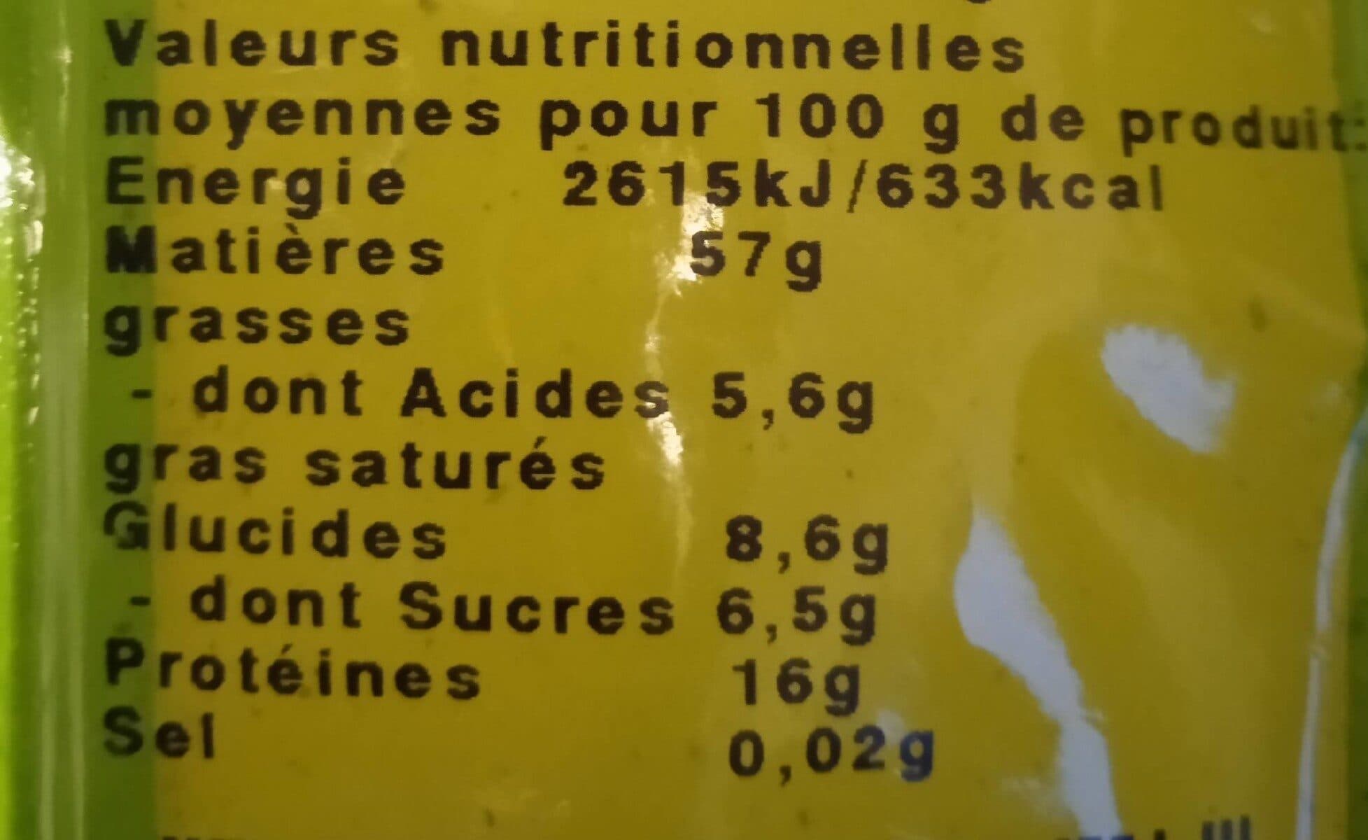 Open Food Facts Noisette poudre packshot