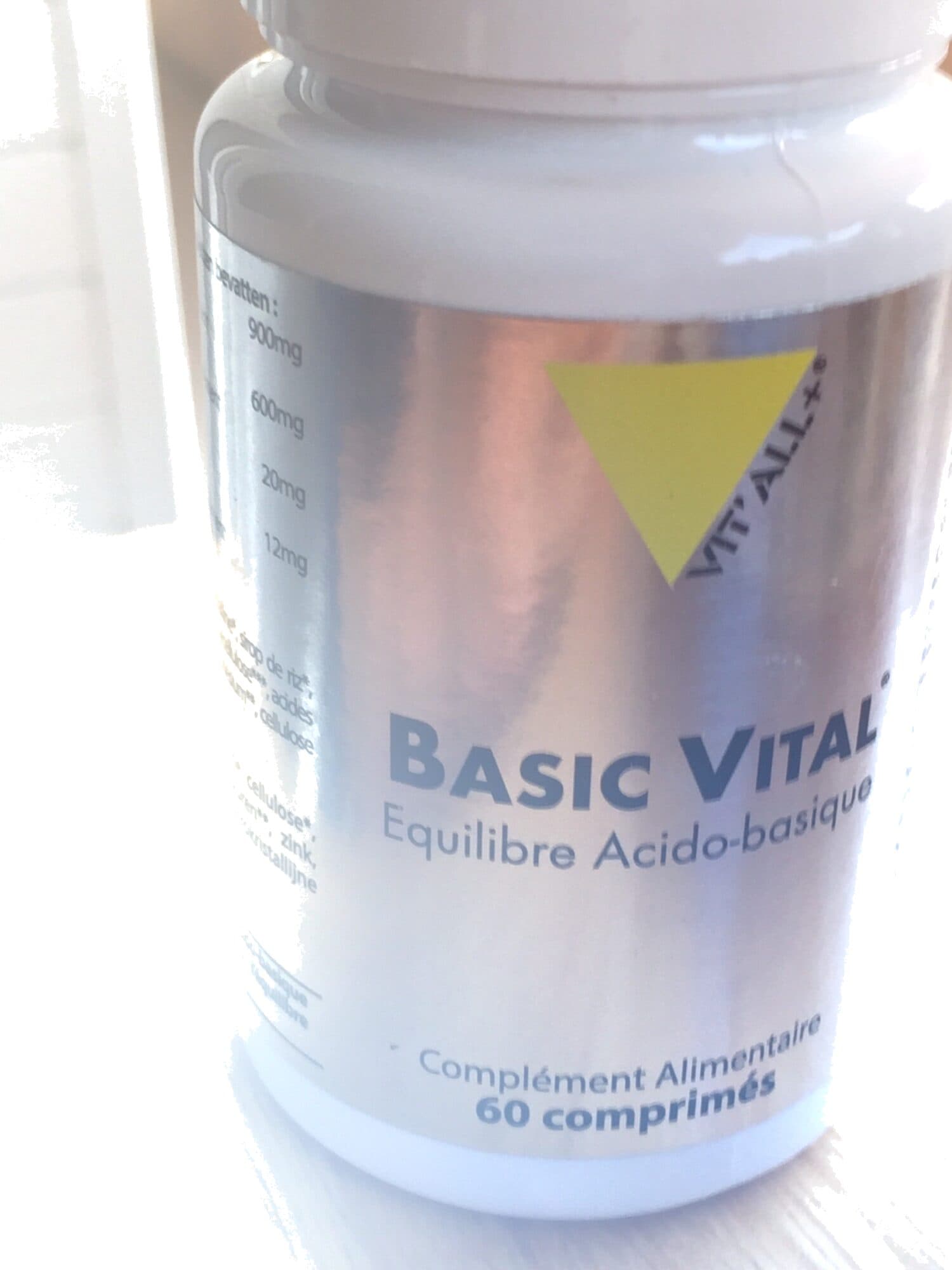 Vit all Basic Vital - 60 Comprimés - Vitall+ packshot