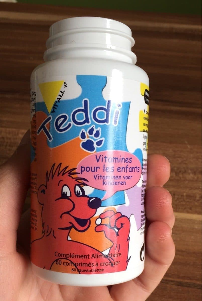 Open Food Facts Teddi Multi-vitamines Enfants - 60 Comprimés - Vitall+ packshot